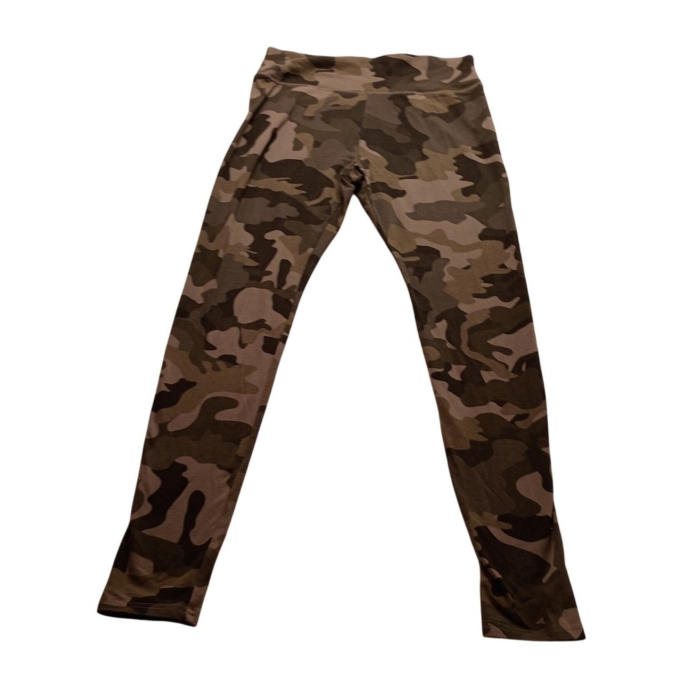 Wild Fable Leggings Women's Camouflage High Waisted Green Brown Size M Stretch